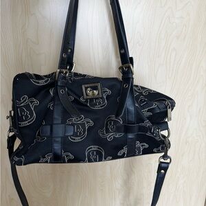 Vintage Dooney & Bourke Black Shoulder Bag